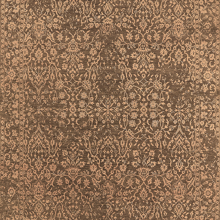 Oriental Brown Industrial Rug, urb2706brn