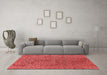 Industrial Red Washable Rugs