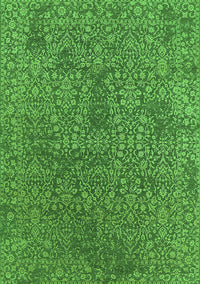 Oriental Green Industrial Rug, urb2706grn