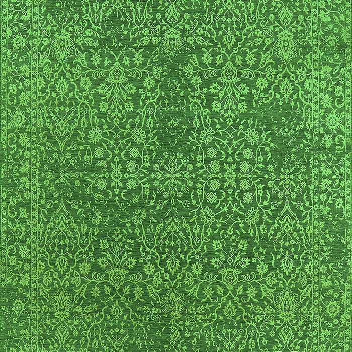 Oriental Green Industrial Rug, urb2706grn