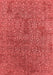 Oriental Red Industrial Area Rugs