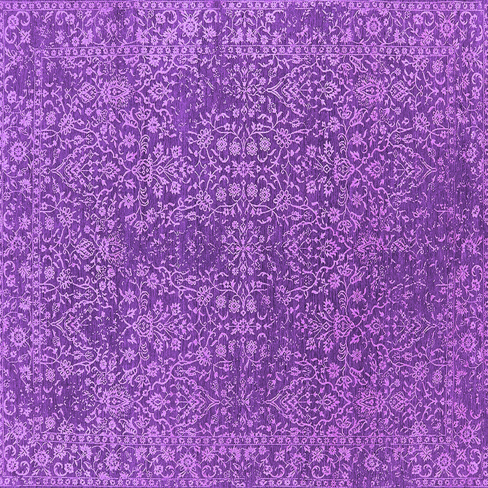 Square Oriental Purple Industrial Rug, urb2706pur