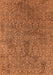 Machine Washable Oriental Orange Industrial Area Rugs, wshurb2706org