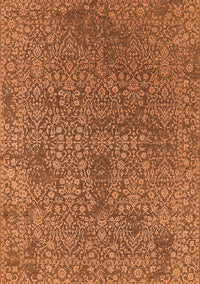 Oriental Orange Industrial Rug, urb2706org