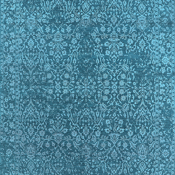 Oriental Light Blue Industrial Rug, urb2706lblu