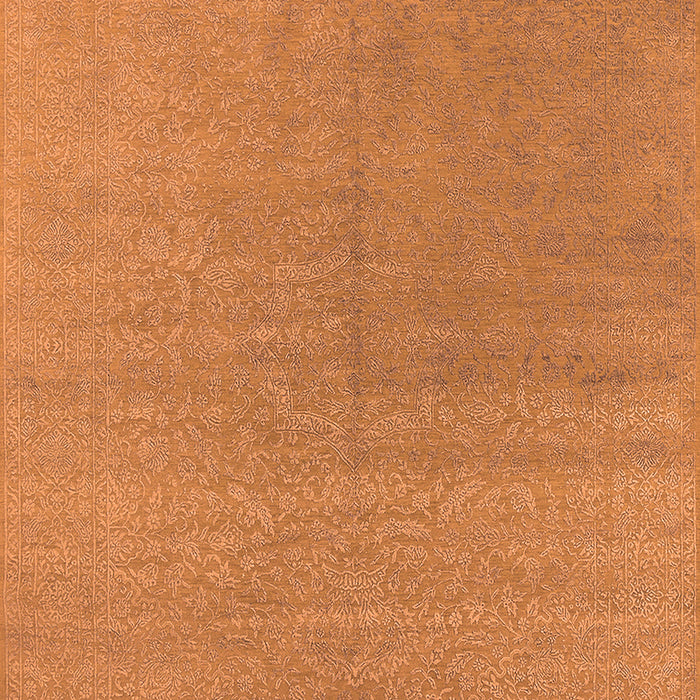 Oriental Orange Industrial Rug, urb2707org
