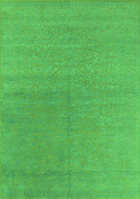 Oriental Green Industrial Rug, urb2707grn