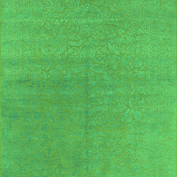 Oriental Green Industrial Rug, urb2707grn