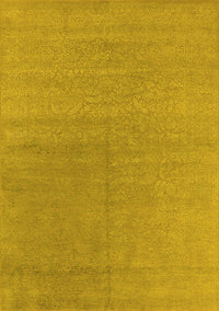 Oriental Yellow Industrial Rug, urb2707yw