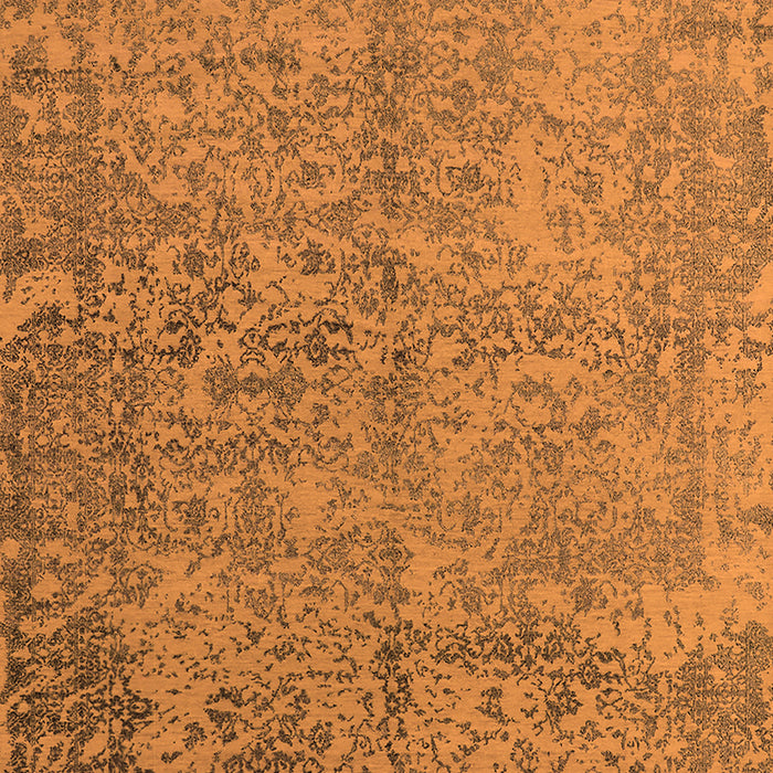 Machine Washable Oriental Orange Industrial Area Rugs, wshurb2708org