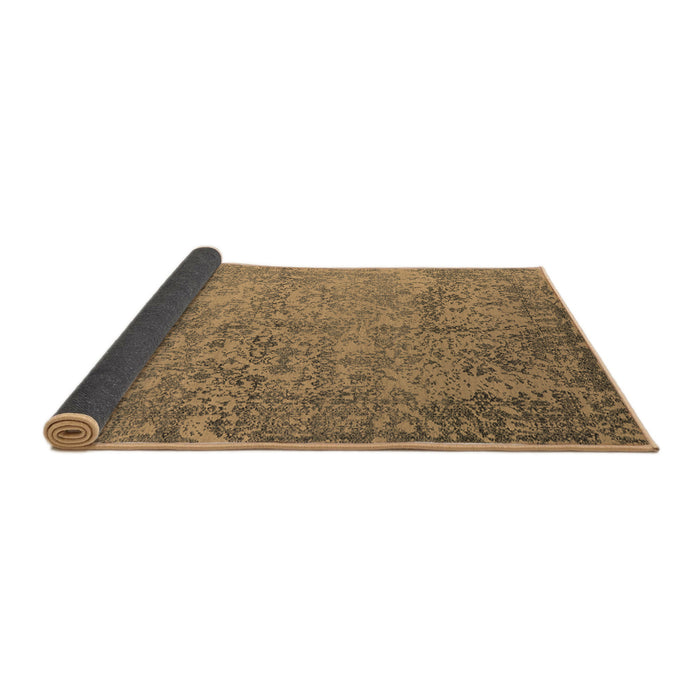 Sideview of Oriental Brown Industrial Rug, urb2708brn
