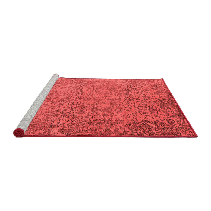 Industrial Red Washable Rugs