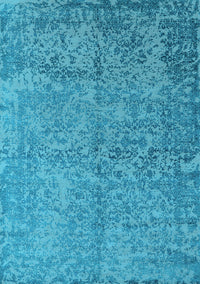 Oriental Light Blue Industrial Rug, urb2708lblu