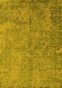 Oriental Yellow Industrial Rug, urb2708yw