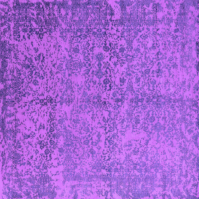 Square Oriental Purple Industrial Rug, urb2708pur