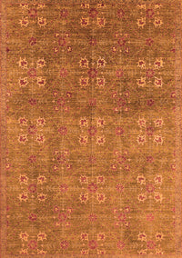 Oriental Orange Industrial Rug, urb2709org