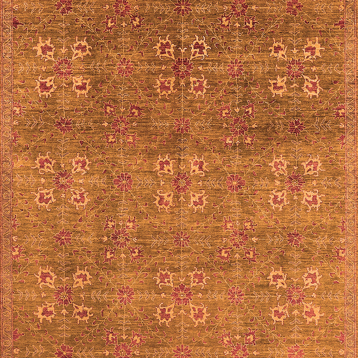 Oriental Orange Industrial Rug, urb2709org