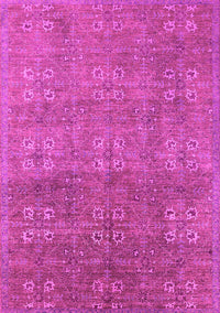 Oriental Pink Industrial Rug, urb2709pnk