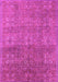 Oriental Pink Industrial Rug, urb2709pnk