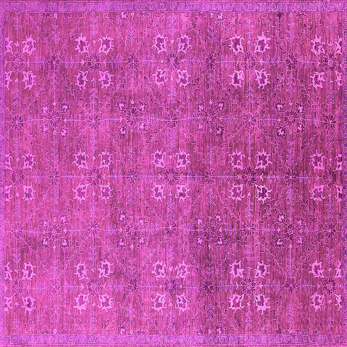 Square Oriental Pink Industrial Rug, urb2709pnk