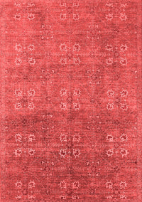 Oriental Red Industrial Rug, urb2709red