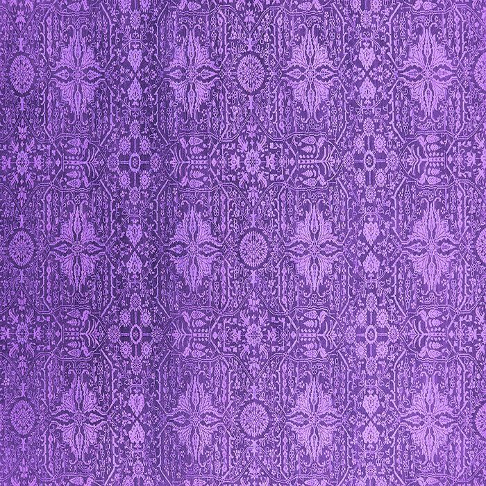 Square Oriental Purple Industrial Rug, urb2710pur