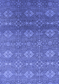 Oriental Blue Industrial Rug, urb2710blu