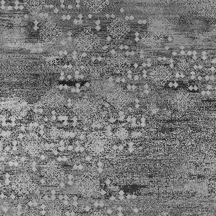 Machine Washable Oriental Gray Industrial Rug, wshurb2711gry