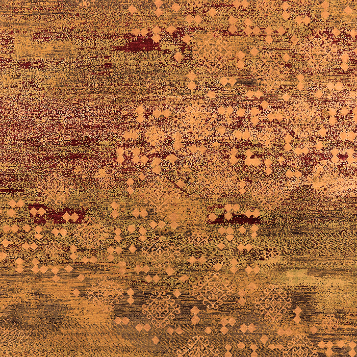 Machine Washable Oriental Orange Industrial Area Rugs, wshurb2711org