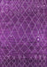 Machine Washable Oriental Purple Industrial Area Rugs, wshurb2712pur