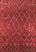 Oriental Red Industrial Area Rugs