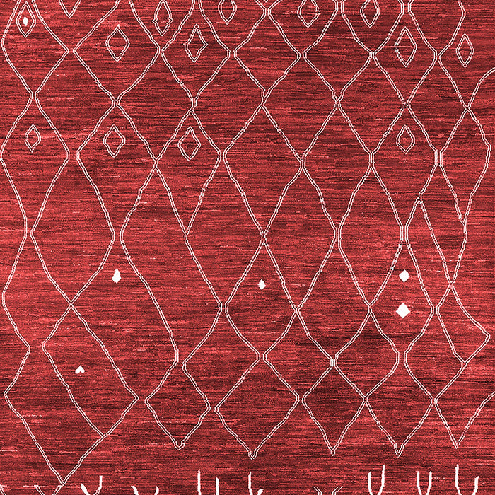 Oriental Red Industrial Area Rugs