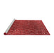 Industrial Red Washable Rugs