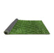 Sideview of Oriental Green Industrial Rug, urb2712grn