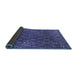 Sideview of Oriental Blue Industrial Rug, urb2712blu