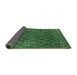 Sideview of Oriental Emerald Green Industrial Rug, urb2712emgrn