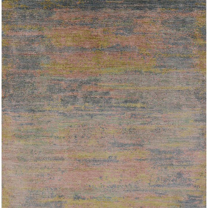 Mid-Century Modern Brown Oriental Rug, urb2713