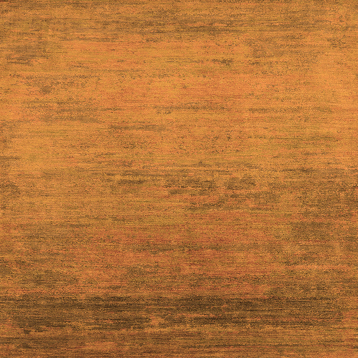 Square Oriental Orange Industrial Rug, urb2713org