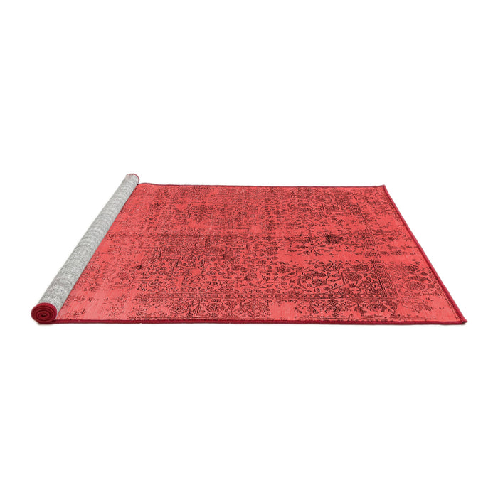 Industrial Red Washable Rugs