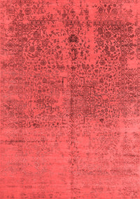 Oriental Red Industrial Rug, urb2714red