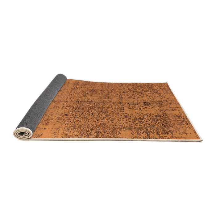 Sideview of Oriental Orange Industrial Rug, urb2714org