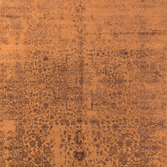 Oriental Orange Industrial Rug, urb2714org