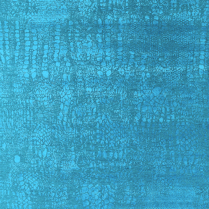 Machine Washable Oriental Light Blue Industrial Rug, wshurb2716lblu