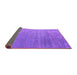 Sideview of Oriental Purple Industrial Rug, urb2716pur