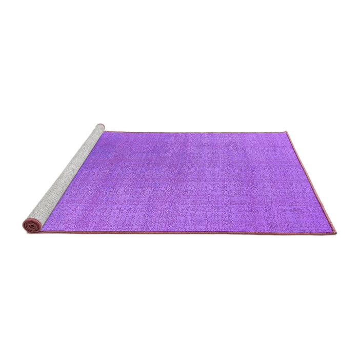 Sideview of Machine Washable Oriental Purple Industrial Area Rugs, wshurb2717pur