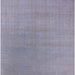 Square Mid-Century Modern Silver Gray Oriental Rug, urb2717