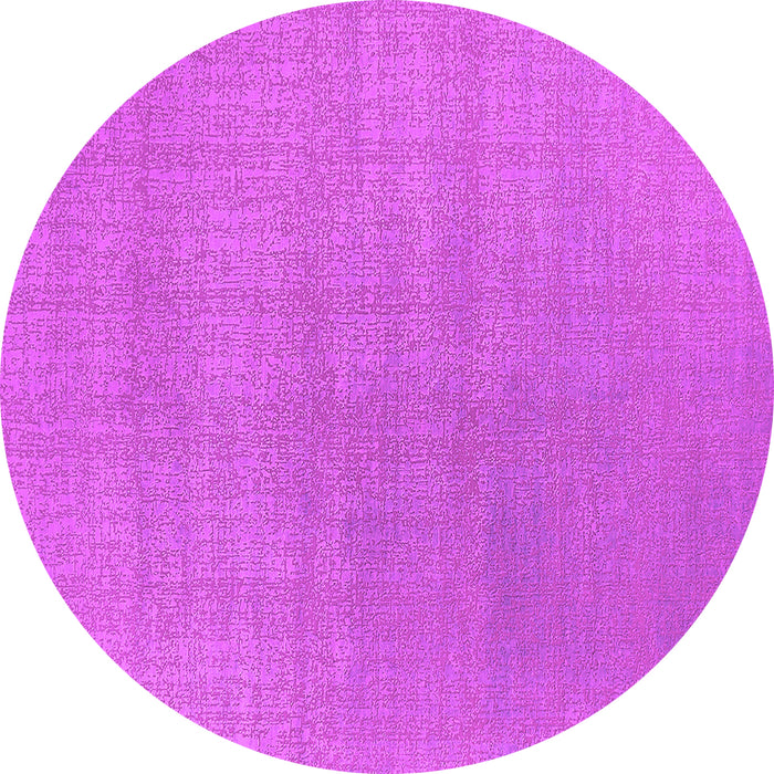 Round Oriental Pink Industrial Rug, urb2717pnk