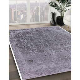 Machine Washable Industrial Modern Grape Purple Rug in a Family Room, wshurb2718