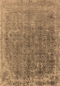 Oriental Brown Industrial Rug, urb2718brn