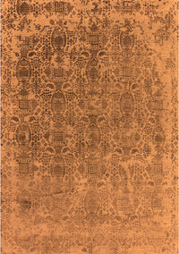 Oriental Orange Industrial Rug, urb2718org